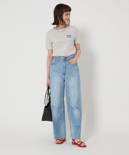 美品⭐︎Healty DENIM ヘルシーデニム 別注ストレートワイドデニムXS Healthy denim（ヘルシーデニム）の「【別注】＜HEALTHY DENIM