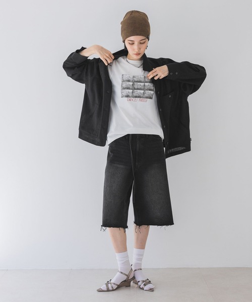 JEANASIS ジーンズ デニム デニムパンツ ベルトツキデニムハーフ
