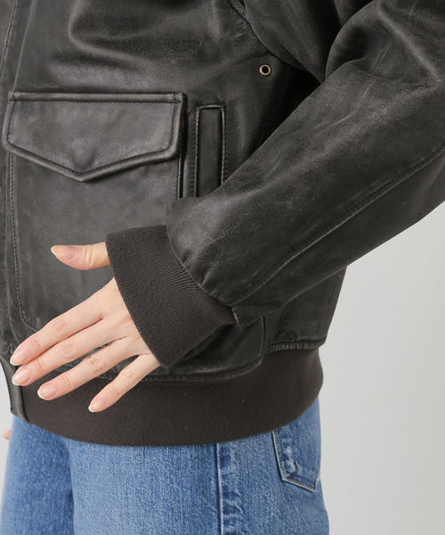 U by SPICK&SPAN（ユーバイスピックアンドスパン） レザージャケット