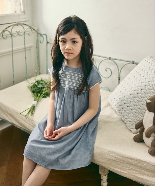 utremi（ユトレミ） ワンピース スモッキングワンピース キッズ 子供服