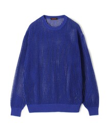 セーター ニット CABaN コットンメッシュ クルーネックプルオーバー メンズ｜ZOZOTOWN Yahoo!店