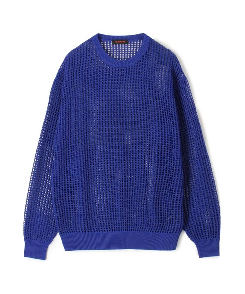 CABaN（キャバン） セーター ニット コットンメッシュ クルーネック