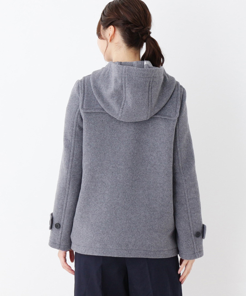 「HusHusH」 ダッフルコート 02 グレー レディース_画像6