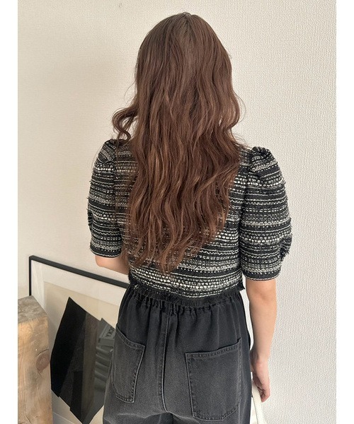 値下げ　新品未使用　LILY BROWN ツイードジャケット ツイードジャケット(ノーカラージャケット)｜アウター｜LILY