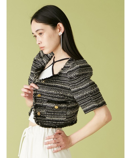 新品　リリーブラウン　ツイードジャケット LBW0125S0100_zo_a003.jpg