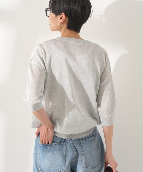AMERICAN HOLIC ニット セーター ラメシアーニット レディース