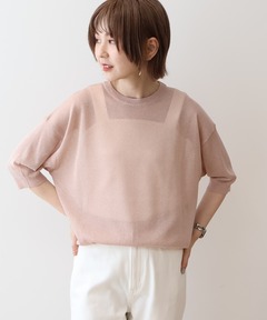 ニット セーター ラメシアーニット レディース