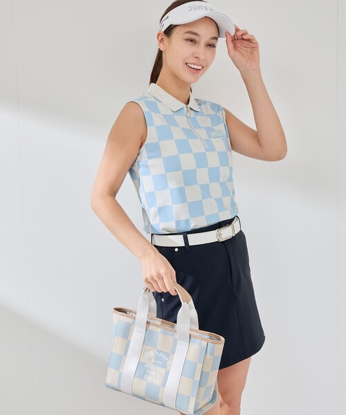【新品】JUN&ROPE チェッカープリントカートバッグ JUN&ROPE'｜チェッカープリントカートバック | Rakuten Fashion