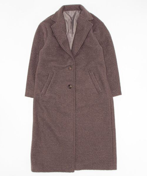 「ANAP」 チェスターコート FREE モカ レディース_画像2