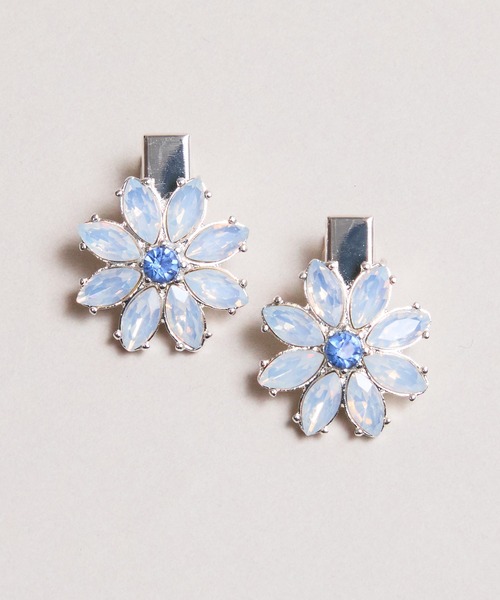 Zoule（ゾーラ） ヘアクリップ ゾーラ：jelly flower フラワー 花