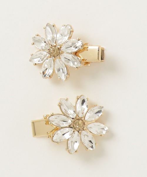 Zoule（ゾーラ） ヘアクリップ ゾーラ：jelly flower フラワー 花