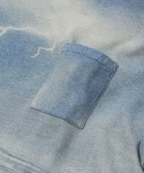 ERL ★ ストームプリント Tシャツ ERL tシャツ STORM T- SHIRT メンズ レディース : ZOZOTOWN