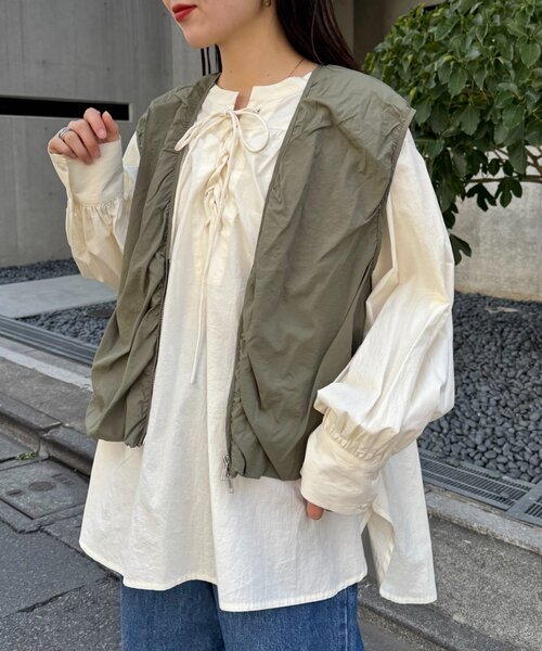 CIAOPANIC TYPY ベスト ジレ 「kairi企画」シアーナイロン