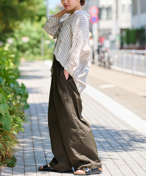 JOURNAL STANDARD relume パンツ ライトナイロンワイドパンツ