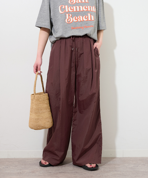 JOURNAL STANDARD relume パンツ ライトナイロンワイドパンツ