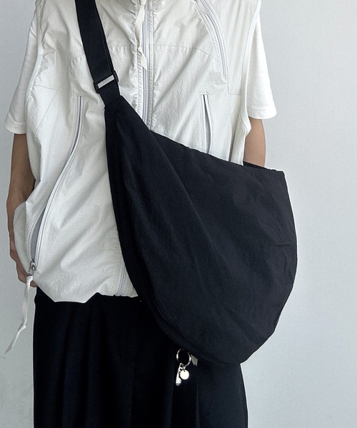ブラック ナイロン ショルダーバッグ ザ・ノース・フェイス THE NORTH FACE 長財布OK◎ Travel Cross Bag M