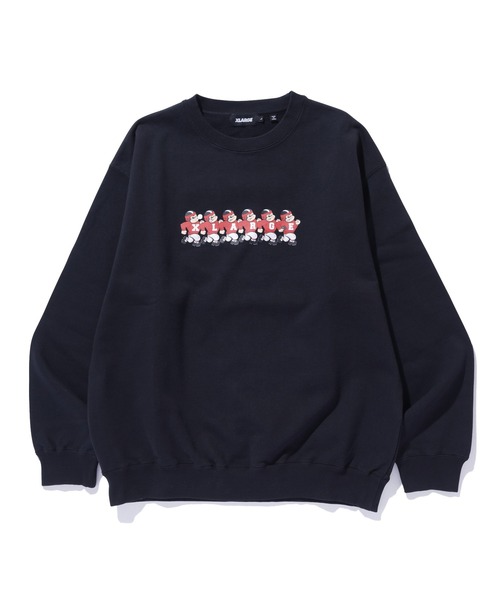 【XLARGE】残り僅か ロゴ フーデッド スウェットシャツ 10102139_1.jpg