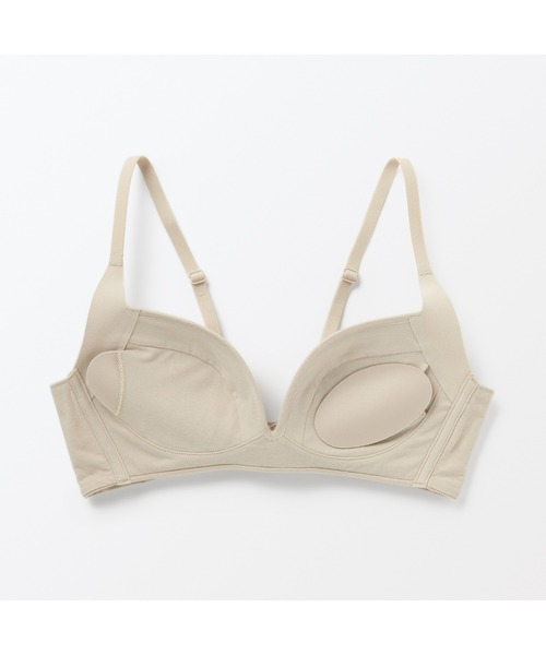 無印良品（MUJI） ノンワイヤーブラ ブラジャー 婦人 ノンワイヤー胸の