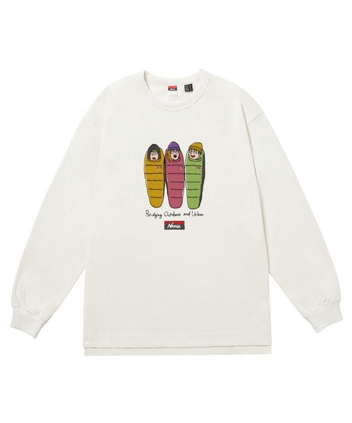 NANGA（ナンガ） tシャツ ECO HYBRID L／S TEE／3SLB/エコハイブリッド