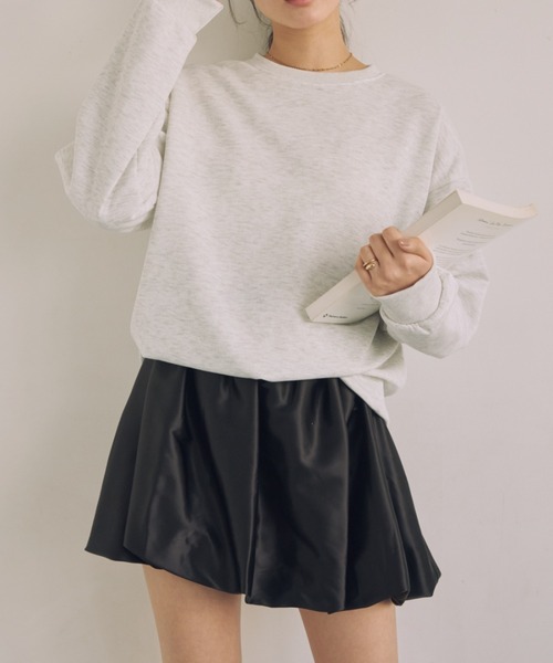 ACYM（アシーム） スカート サテンバルーンミニスカート : ZOZOTOWN