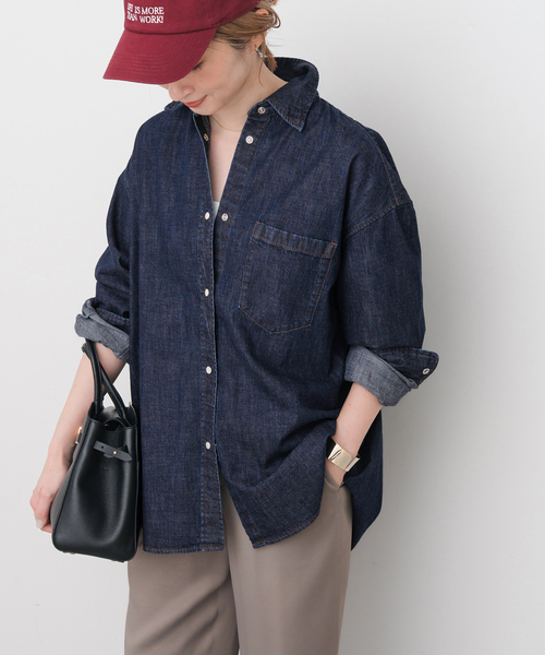 Spick＆Span（スピック アンド スパン） ブラウス シャツ ライトオンス