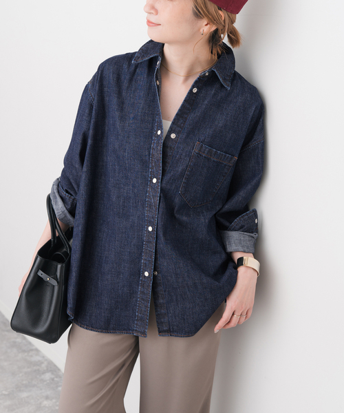 Spick＆Span（スピック アンド スパン） ブラウス シャツ ライトオンス