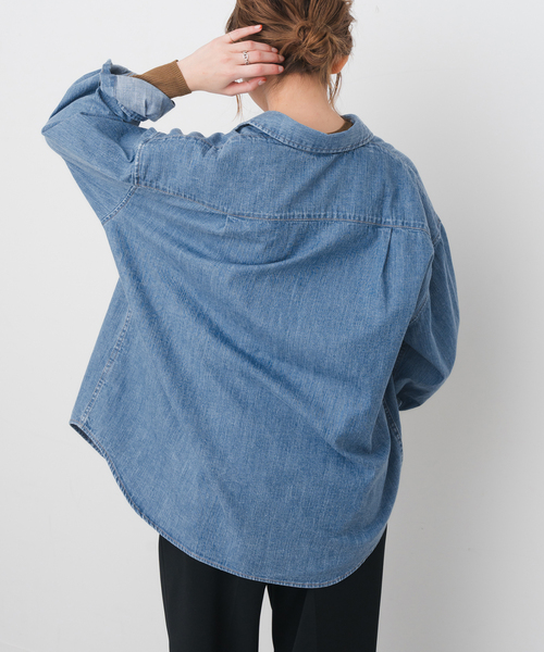 Spick＆Span（スピック アンド スパン） ブラウス シャツ ライトオンス