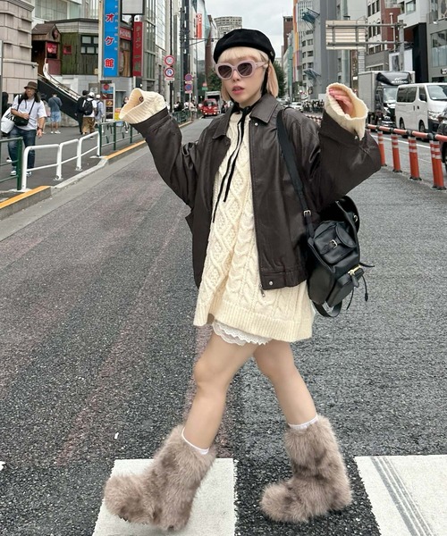 Alley Tokyo ブーツ ファーブーツ レディース : ZOZOTOWN Yahoo!店