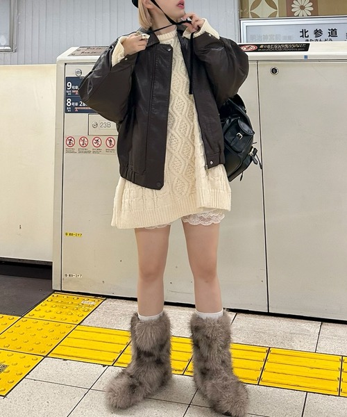 Alley Tokyo ブーツ ファーブーツ レディース : ZOZOTOWN Yahoo!店