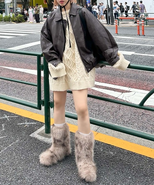 Alley Tokyo ブーツ ファーブーツ レディース : ZOZOTOWN Yahoo!店