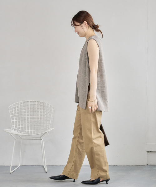 「LE TALON」 ヒールサンダル 25cm シルバー レディース_画像3
