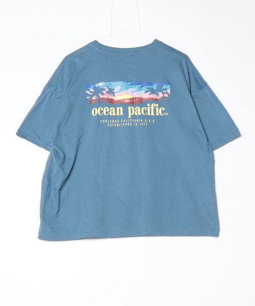 「OP Ocean Pacific」 半袖Tシャツ X-LARGE ブルー メンズ_画像2