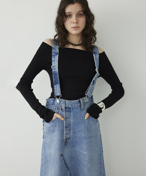 「THE PAUSE」 長袖ニット FREE ピンクベージュ レディース_画像7