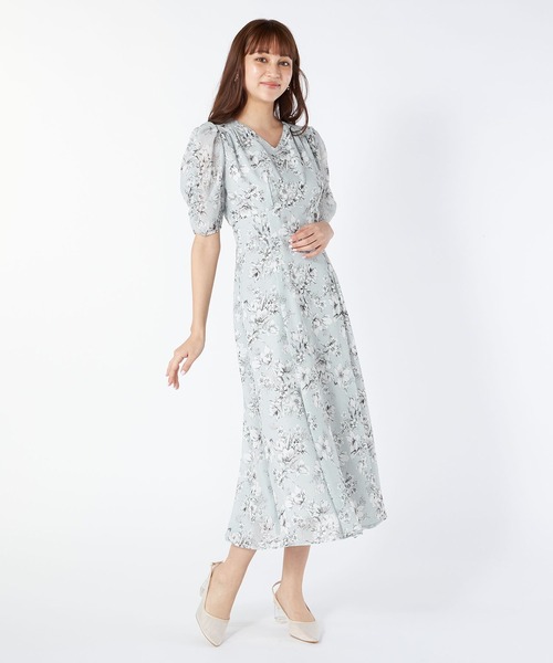 「LAISSE PASSE」 半袖ワンピース SMALL ミント レディース_画像7