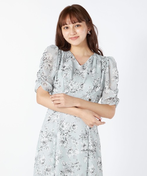 「LAISSE PASSE」 半袖ワンピース SMALL ミント レディース_画像9