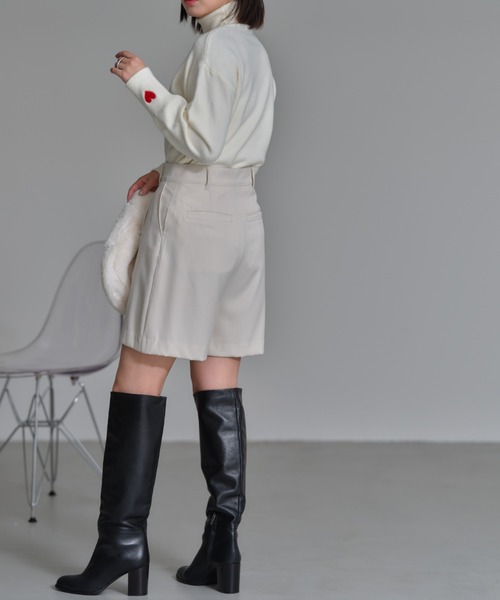 「deux amour」 タートルネックニット FREE ブラック レディース_画像9