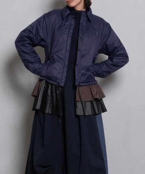 「MARECHAL TERRE」 ジャケット MEDIUM ネイビー レディース_画像2