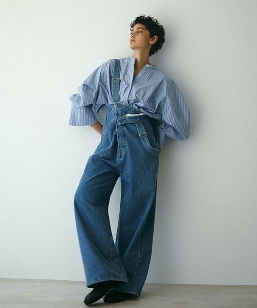 ETRE TOKYO（エトレトウキョウ） デニムパンツ S インディゴブルー