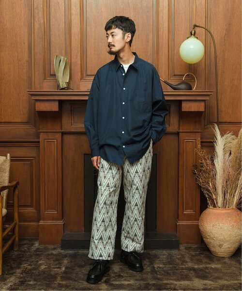 「THOMAS MASON」 長袖シャツ LARGE グリーン系その他 メンズ_画像5