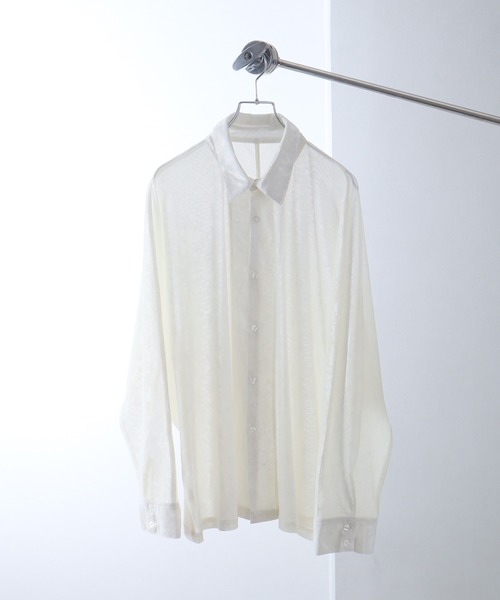 「welise」 長袖シャツ S オフホワイト メンズ_画像9