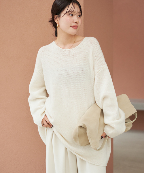 plage（プラージュ） ニット セーター 「追加」WOOL CASHMERE SOFT