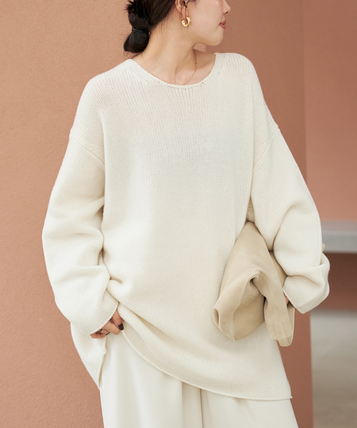 plage（プラージュ） ニット セーター 「追加」WOOL CASHMERE SOFT