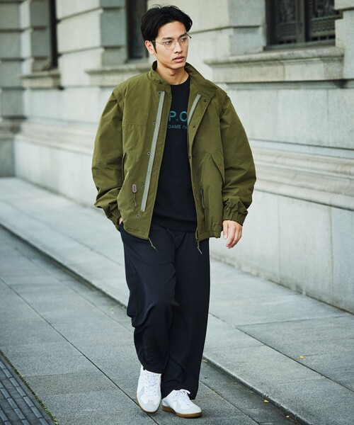 カーキ ミリタリージャケット フリーサイズ カーキ ミリタリージャケット フリーサイズ A.P.C. アーペーセー