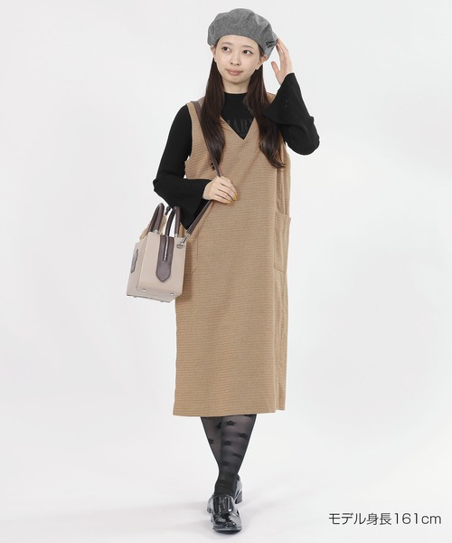 MARY QUANT ジャンスカ　M MARY QUANT（マリークヮント） ジャンパースカート マリークワント