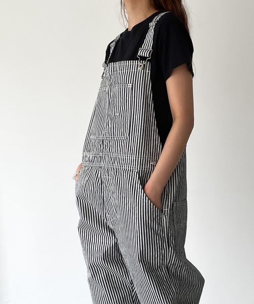 CANAL JEAN（キャナルジーン） 「YA-YA」オーバーオール 38 ネイビー