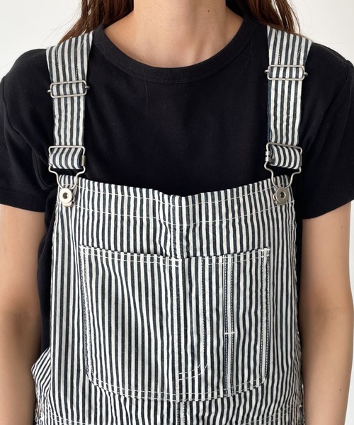 CANAL JEAN（キャナルジーン） 「YA-YA」オーバーオール 38 ネイビー