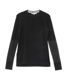 UN3D.（アンスリード） ニット セーター SHEER DOCKING COLOR BLOCK KT