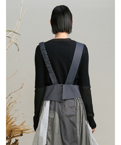 UN3D. アンスリード　DOCKING DESIGN KT CURVE KNIT DOCKING SH | UN3D./アンスリード