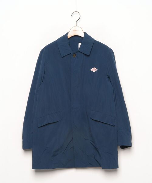 Danton（ダントン） ステンカラーコート 34 ネイビー レディース