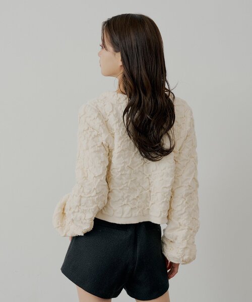 Chico（チコ） カーディガン 「SALON by Chico」前後2wayフロント